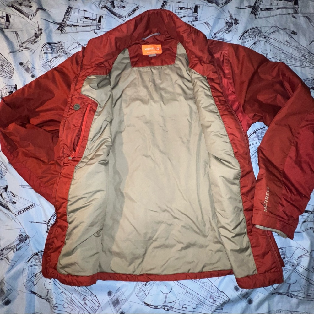 Merrell Men's Orange Performance Jacket - Picture 4 of 11